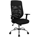 Flash Furniture High Back Mesh Office Chair With Mesh Fabric Seat, Black