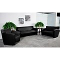 Flash Furniture HERCULES Majesty Series 68.5 LeatherSoft Sofa, Black (2223BK)