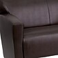Flash Furniture HERCULES Majesty Series 68.5" LeatherSoft Sofa, Brown (2223BN)