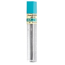 Pentel Super Hi-Polymer Lead Refill, 0.7mm, 12/Leads (50-H)