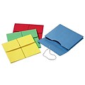 Pendaflex Colored Expanding Wallets w/Elastic Cords, Letter, Assorted Colors (243ASST)
