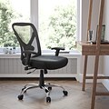 Flash Furniture HERCULES Series Ergonomic Mesh Swivel  Big & Tall Office Chair, Black (GO2032)