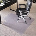 Flash Furniture Big and Tall, 36 x 48, 400lb Capacity, Carpet Chair Mat with Lip (MAT124086BT)