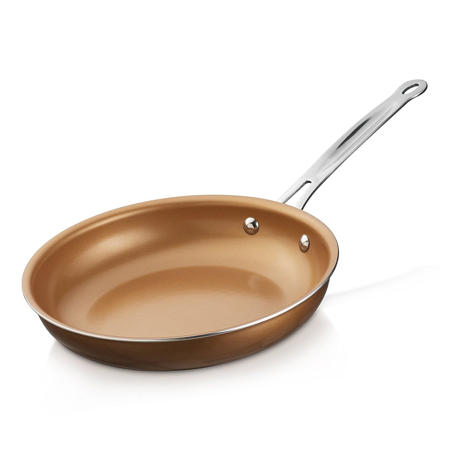 Brentwood 8 Induction Non-Stick Ceramic Coating Copper Frying Pan (93599879M)