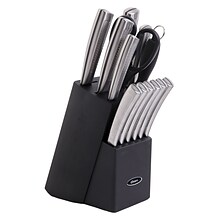Gibson Oster Wellisford 14pc Cutlery Set with Black Block (92272.14)