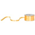 JAM Paper Single Face Satin Ribbon, 3/8W x 15 yds., Gold (36277675)