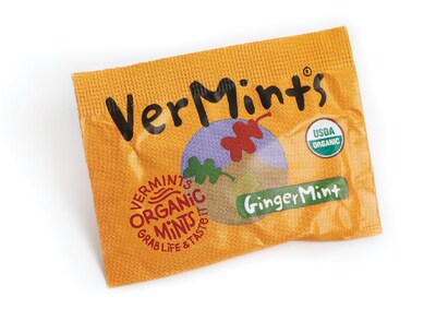VerMints Gingermint Mints, 100 Pieces/Pack, 100/Box (VNT00994)