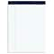 Ampad Gold Fibre Notepads, 8.5 x 11.75, Wide Ruled, White, 50 Sheets/Pad, 4 Pads/Pack (TOP20-031R)