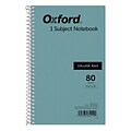 Oxford 1-Subject Notebooks, 5 x 7.75, College Ruled, 80 Sheets, Blue (65119)