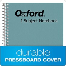 Oxford 1-Subject Notebooks, 5 x 7.75, College Ruled, 80 Sheets, Blue (65119)