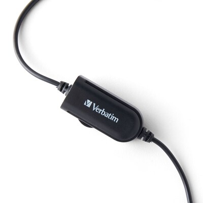 Verbatim Mono Headset, Over-the-Head, Black (70722)