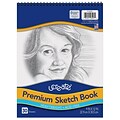 Pacon Art1st 9 x 12 Spiral Bound Sketch Book, 30 Sheets/Book (103207)