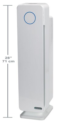 GermGuardian True HEPA Tower Air Purifier, 5-Speed, White (AC5350W)