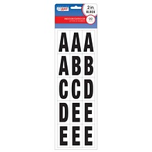 Creative Start Self-Adhesive 2H Letters, Numbers, and Characters, White, 297 Count, 3 Pack (098131P