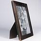 Lawrence Frames 5"W x 7"H Charlotte Weathered Black Wood Picture Frame (745557)