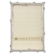 Lawrence Frames 4W x 6H Silver Metal Picture Frame with Natural Branch Design (712646)