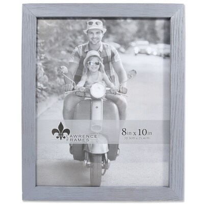 Lawrence Frames 8W x 10H Charlotte Weathered Gray Wood Picture Frame (745680)