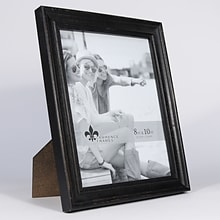 Lawrence Frames 8W x 10H Durham Weathered Black Wood Picture Frame (746580)