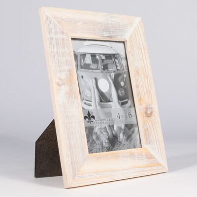 Lawrence Frames 4"W x 6"H Charlotte Weathered Navy Blue Wood Picture Frame (745746)