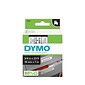 DYMO D1 Standard 45803 Label Maker Tape, 3/4" x 23', Black on White (45803)
