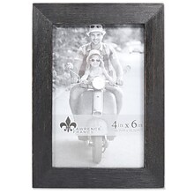 Lawrence Frames 4W x 6H Charlotte Weathered Black Wood Picture Frame (745546)