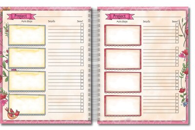 Lang Daily Grind 7" x 9" Creative Weekly & Monthly Planner (1360001)