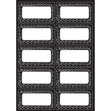 Ashley Productions® Die-Cut Magnetic Chalk Loop Labels/Nameplates, 10 Per Pack, 6 Packs (ASH19014-6)