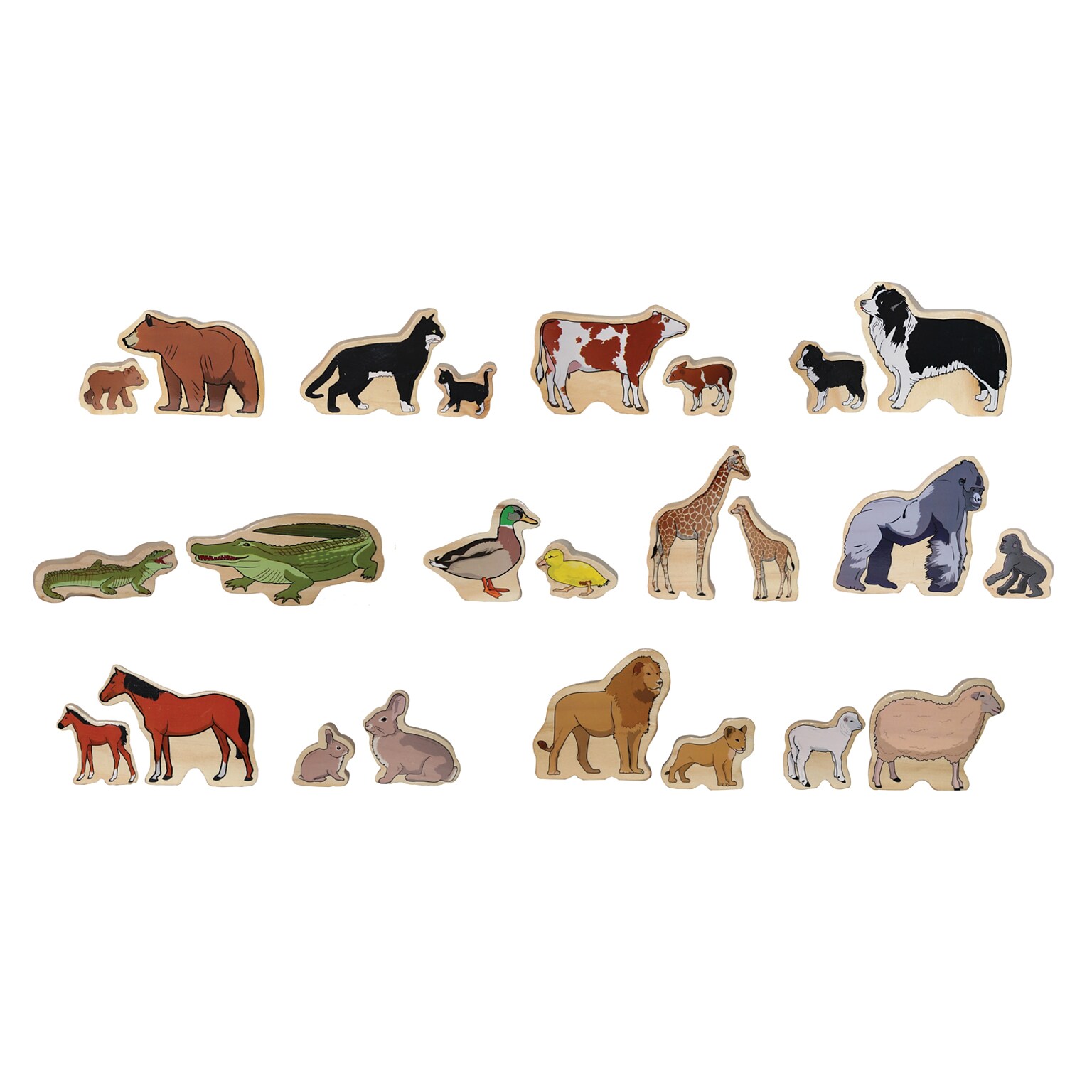 Learning Advantage The Freckled Frog Animal Families, 24/Pieces (CTUFF436)