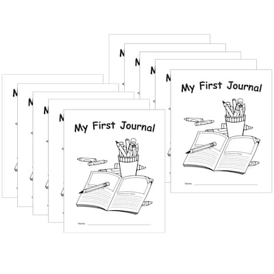 My Own Books: My First Journal by Teacher Created Resources, Paperback, 10/Bundle