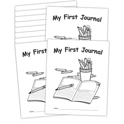 My Own Books: My First Journal by Teacher Created Resources, Paperback, 10/Pack