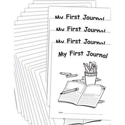 My Own Books: My First Journal by Teacher Created Resources, Paperback, 25/Pack