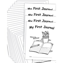 My Own Books: My First Journal by Teacher Created Resources, Paperback, 25/Pack