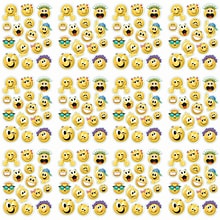 Eureka Window Clings Emoticons, 12/Bundle (EU-836033-12)