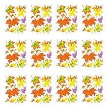 Eureka Window Clings Fall Leaves, 12/Bundle (EU-836550-12)