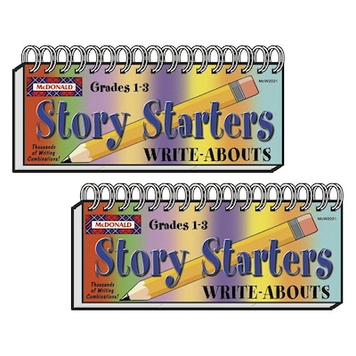 Write-Abouts Story Starters by McDonald Publishing, Paperback, 2/Bundle
