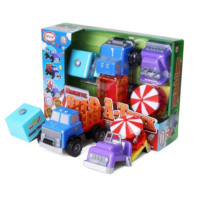 Popular Playthings Magnetic Build-a-Truck County Fair (PPY60403)