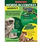 Words in Context: Animals for Grades 1-2