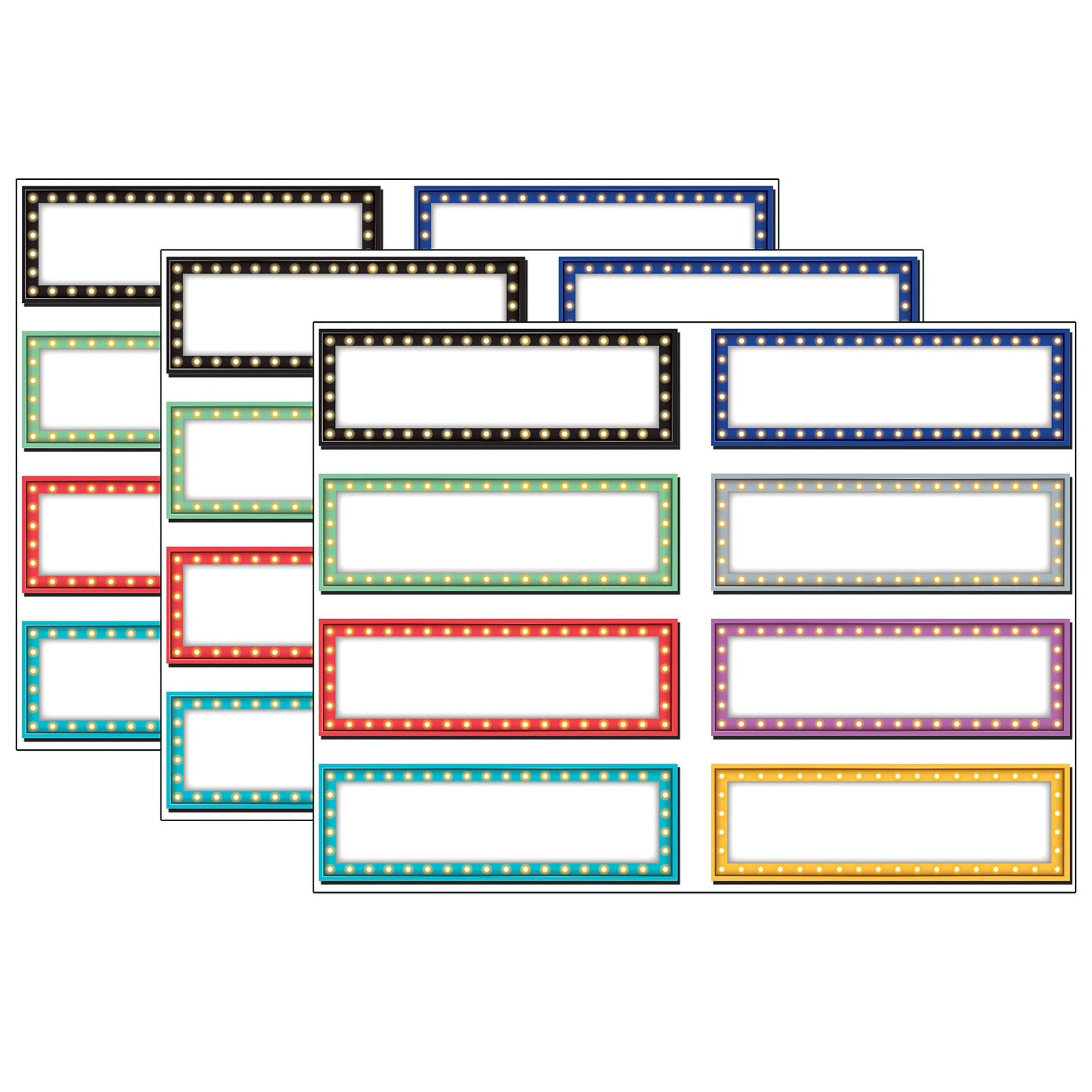 Teacher Created Resources Marquee Labels Magnetic Accents, 20 Per Pack, 3 Packs (TCR77284-3)