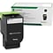 Lexmark 801 Black Standard Yield Toner Cartridge (80C1SK0)