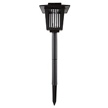 Pure Garden Solar Powered Black LED Bug Zapper (M150070)