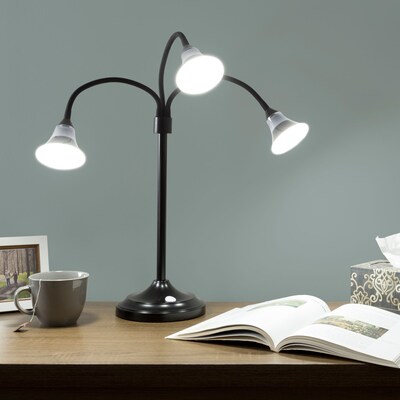Lavish Home LED Desk Lamp Black (M100021)