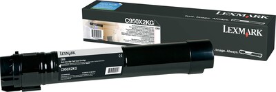 Lexmark C950 Black Extra High Yield Toner Cartridge, Prints Up to 32,000 Pages (C950X2KG)