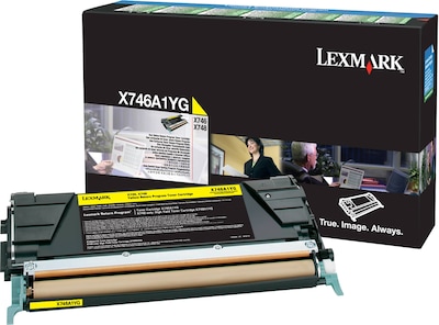 Lexmark X746 Yellow Standard Yield Toner Cartridge