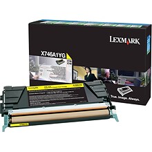 Lexmark X746 Yellow Standard Yield Toner Cartridge