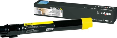Lexmark X950 Yellow Extra High Yield Toner Cartridge, Prints up to 22,000 Pages (x950x2yg)