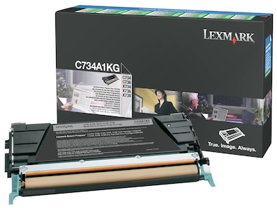 Lexmark C734 Black Standard Yield Toner Cartridge