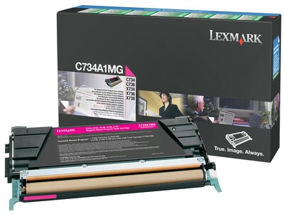 Lexmark C734 Magenta Standard Yield Toner Cartridge