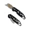 Apollo Tools Stainless Steel Foldable Utility Knife with Carabiner Clip and Fast-Change Blade (DT501