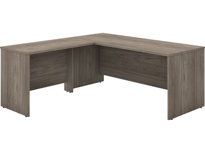 Bush Business Furniture Studio C 72W L Shaped Desk with Return, Modern Hickory (STC049MH)