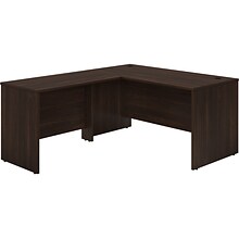 Bush Business Furniture Studio C 60W L Shaped Desk with 42W Return, Black Walnut (STC050BW)